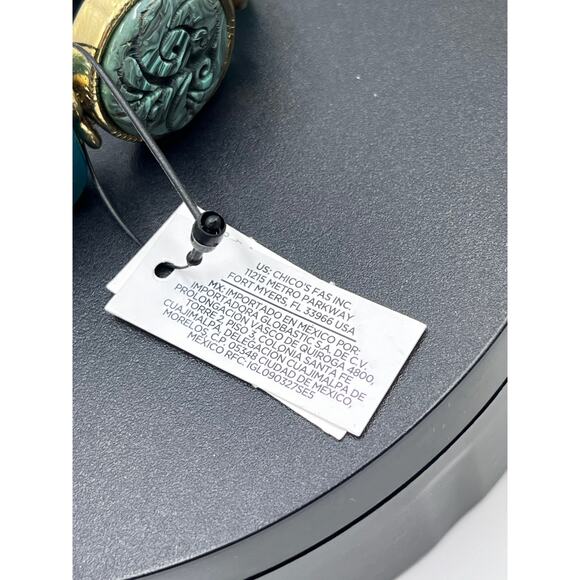 Chicos Bracelet Boho Southwest Teal Blue Green  Beaded Stretch
Bangle New - Picture 5 of 8